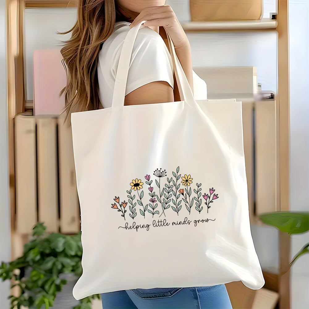 Tote Bag Canvas Print - 1 Parça Çift Taraflı Baskılı 