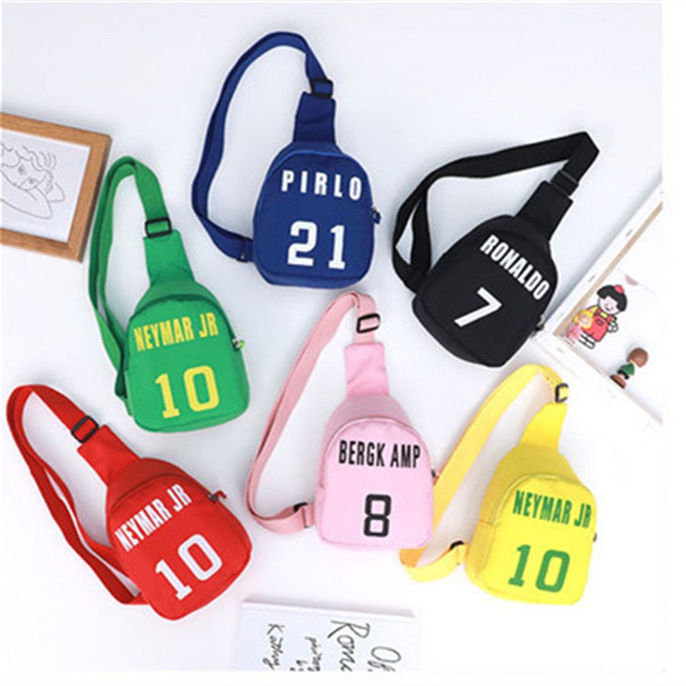 Tote Bag Canvas Print - 1 adet sevimli karikatür çocuk numarası