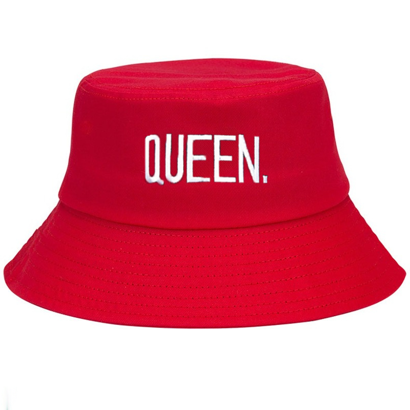 Bucket Hat Embroidered - Kraliçe İşlemeli Kova Şapka Özelleştirin Yeni