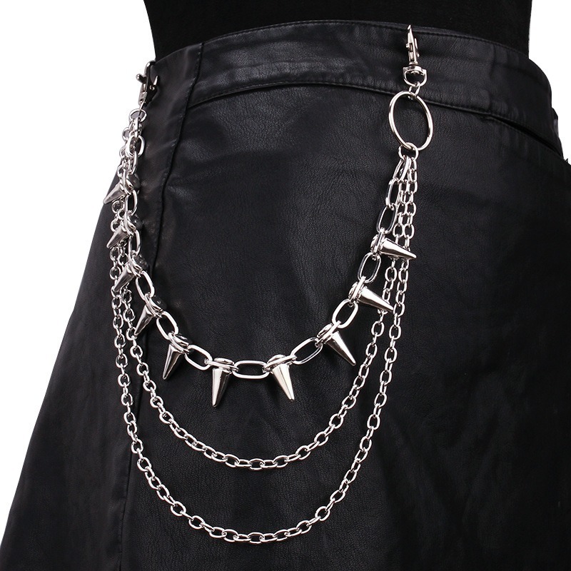 Street Fashion Jewelry - Hip Hop Punk Rock Metal Pantolon