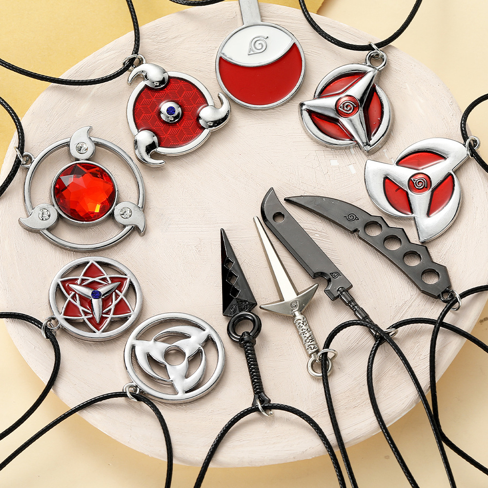 Street Fashion Jewelry - Naruto Uzumaki Kolye Ucu Metal Anime