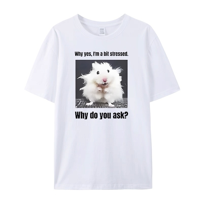 ZAZOMDE Komik Stresli Hamster  - Street Style Fashion Quotes incelemesi ve fiyatı