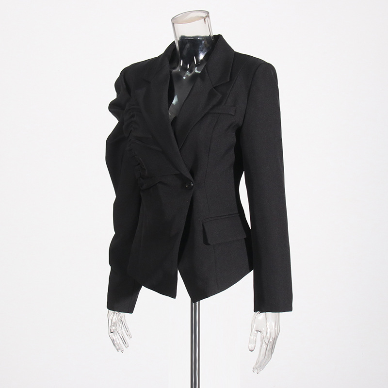 HKSH Kadın Asimetrik Blazer Şı - Street Fashion High End incelemesi ve fiyatı