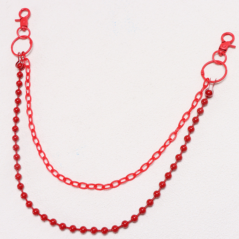 Parlak Kırmızı Boncuklu Çok Ka - Street Fashion Jewelry incelemesi ve fiyatı