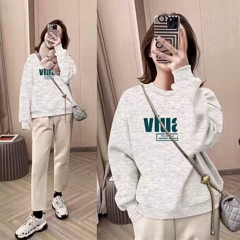 Kadınlar için Büyük Beden Bisi - Oversized Crewneck Fleece incelemesi ve fiyatı