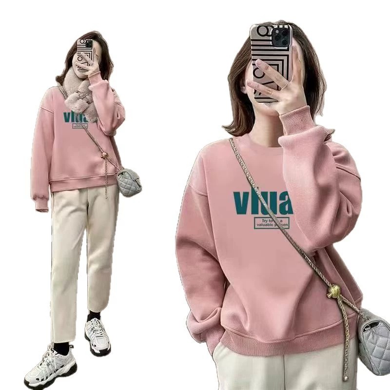 Kadınlar için Büyük Beden Bisi - Oversized Crewneck Fleece incelemesi ve fiyatı