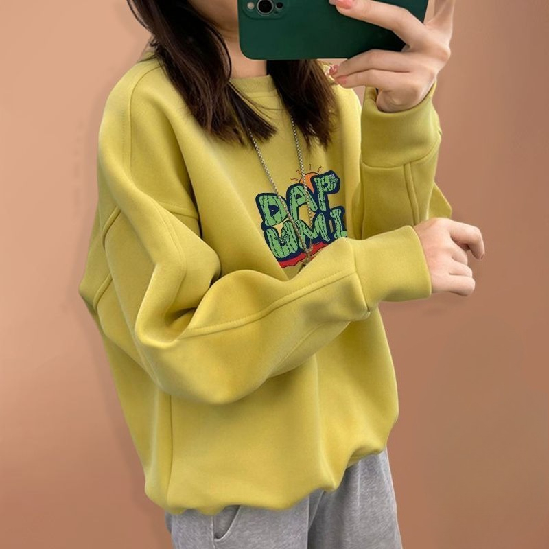 2026 Sonbahar Kış Büyük Boy Sa - Oversized Crewneck Fleece incelemesi ve fiyatı
