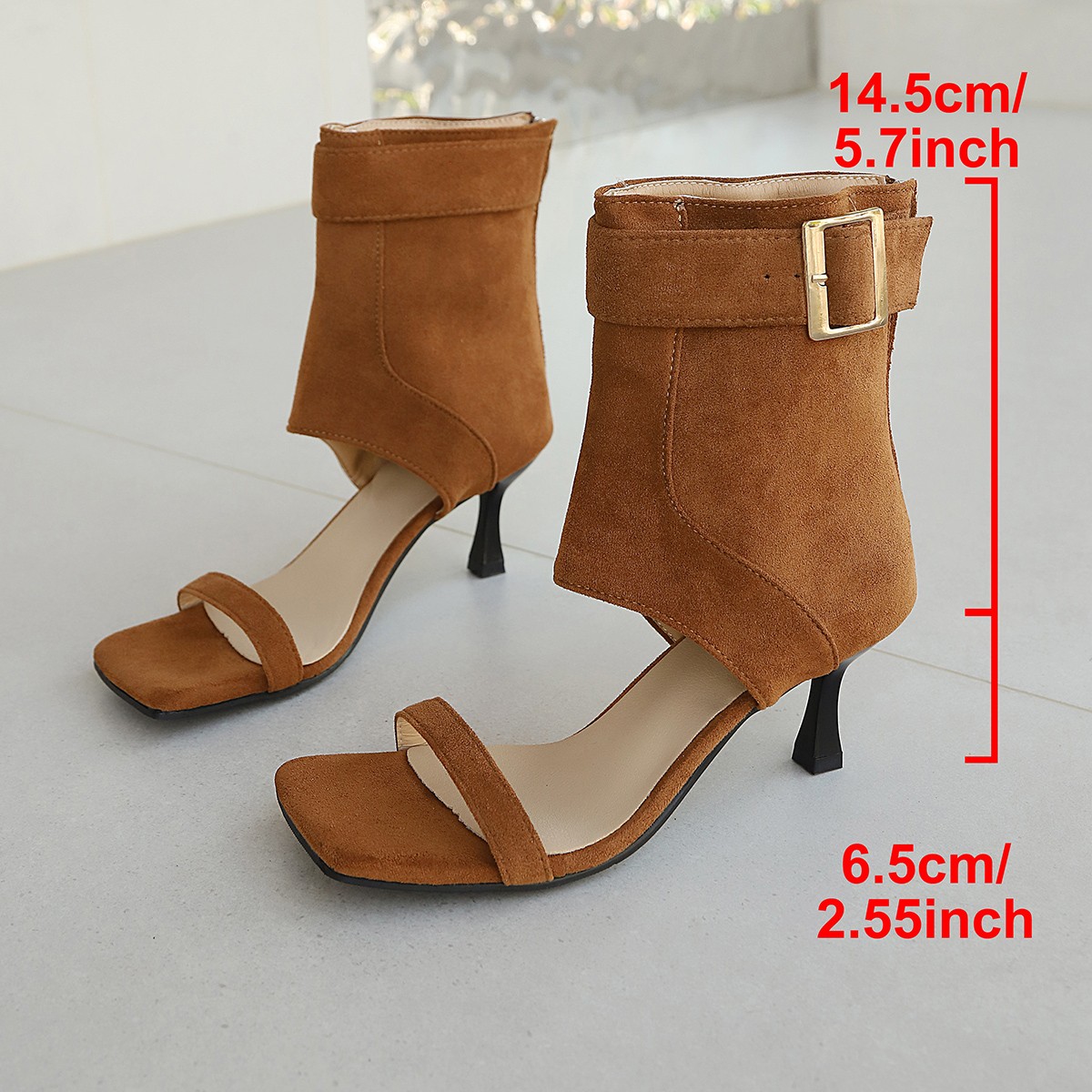 Açık Burunlu Yüksek Topuklu Sa - Street Fashion High End incelemesi ve fiyatı