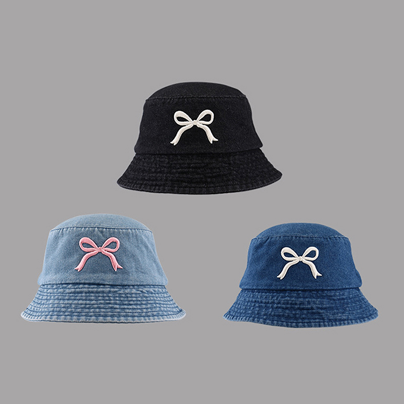 Yeni yeni nakış kelebek pamukl - Bucket Hat Embroidered incelemesi ve fiyatı