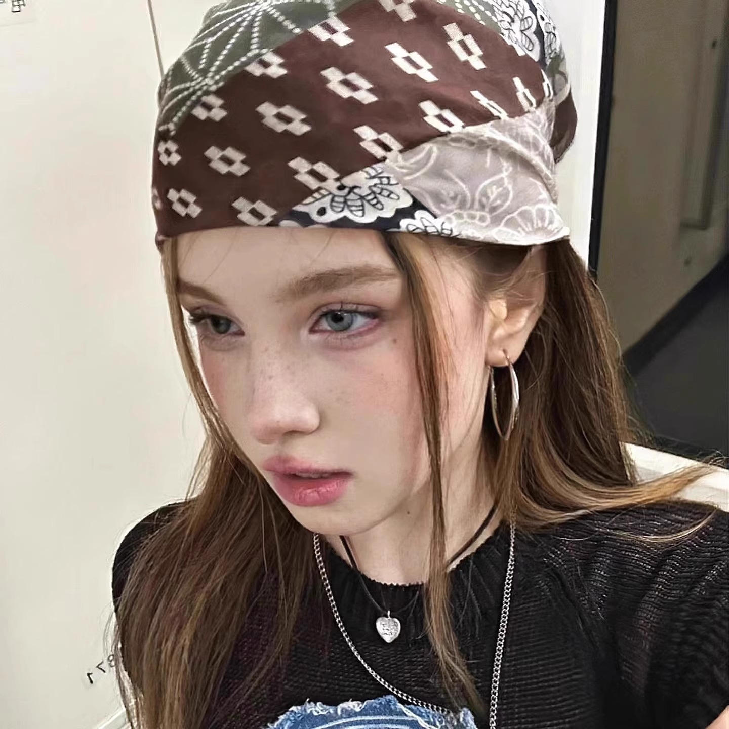 Retro Amerikan Tarzı Başörtüsü - Girl Fashion Street incelemesi ve fiyatı