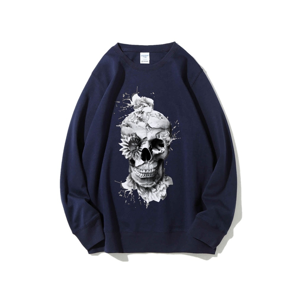 Kafatası baskı büyük boy kazak - Oversized Crewneck Fleece incelemesi ve fiyatı