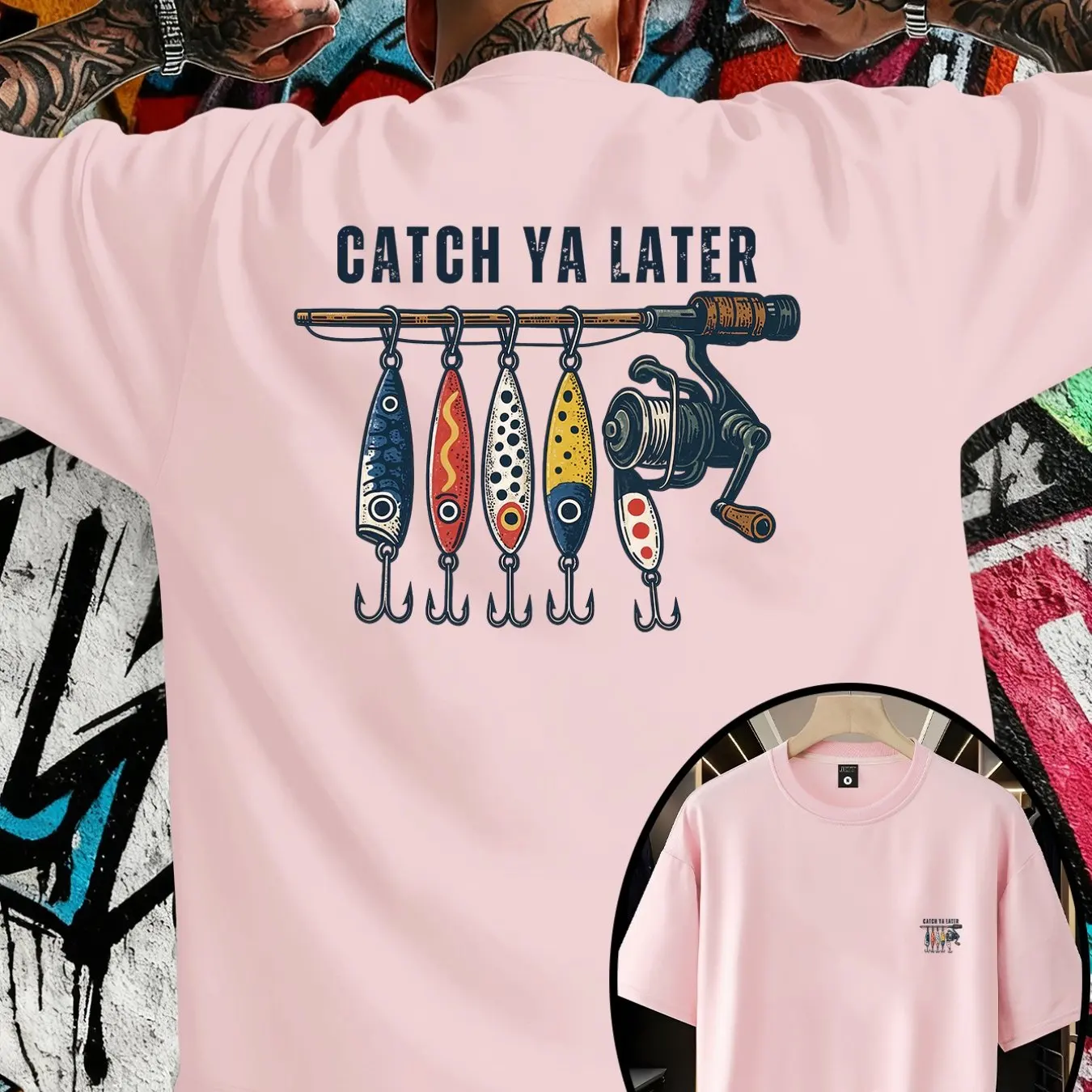 2026 Yaz Erkek Catch Ya Later  - Street Style Fashion Quotes incelemesi ve fiyatı