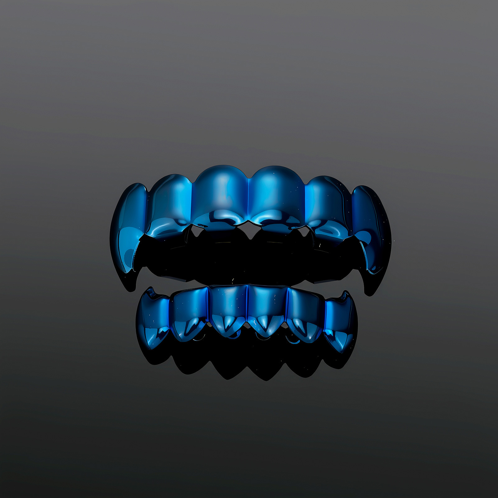 Koyu Mavi Renkli Hip Hop Grill - Street Fashion Jewelry incelemesi ve fiyatı