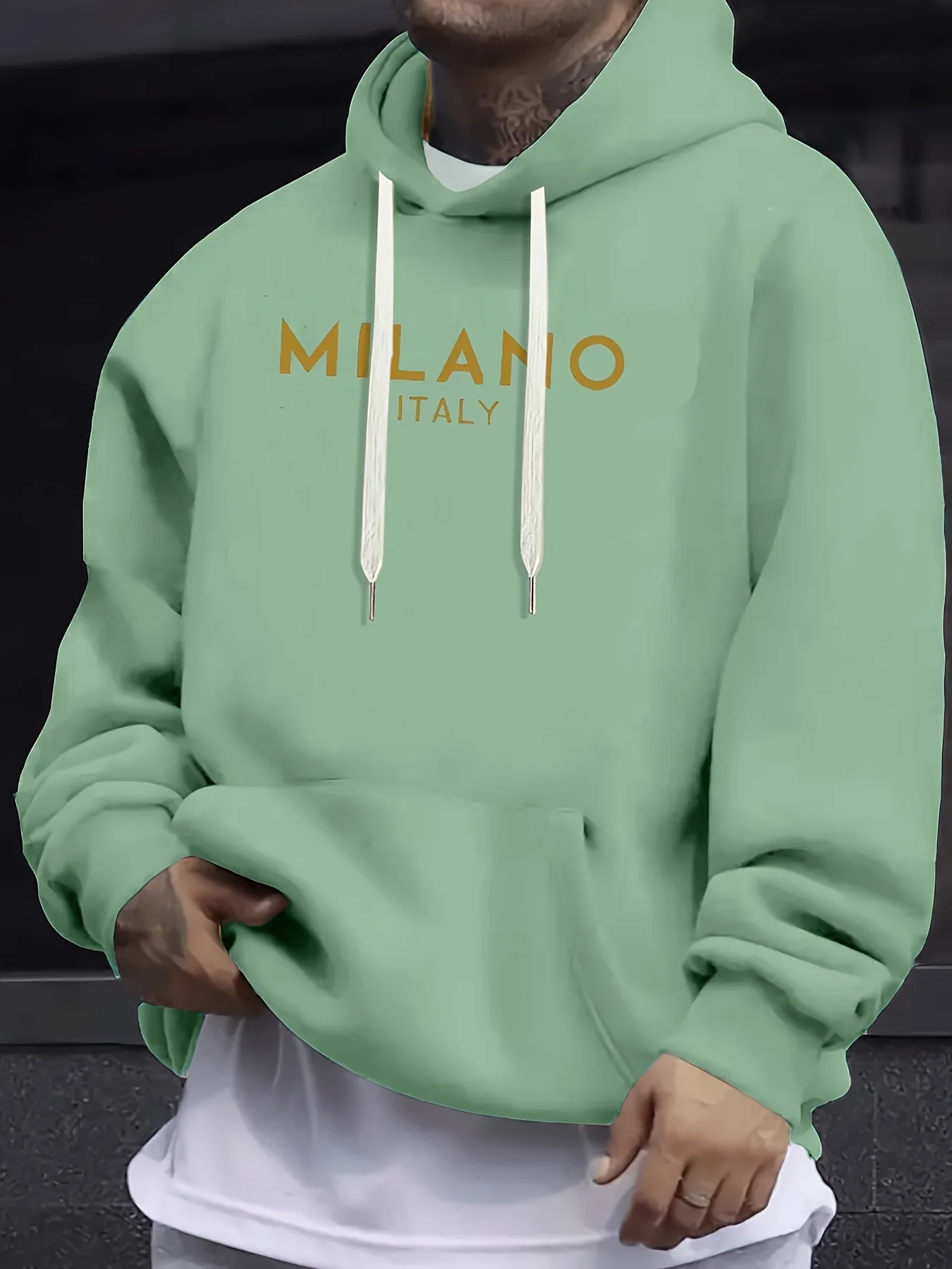 Sonbahar ve kışlık kapüşonlu s - Street Fashion Milano incelemesi ve fiyatı