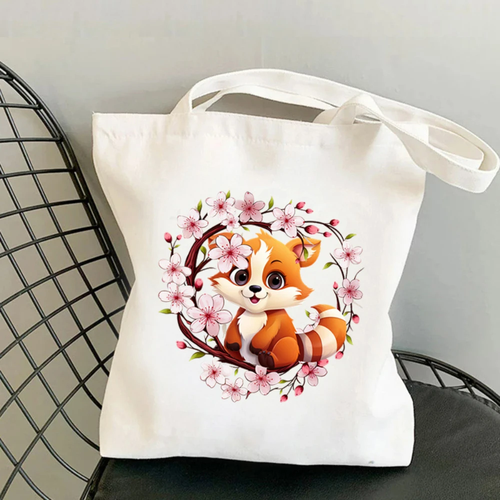 1 adet Koala Kiraz Çiçeği Bask - Tote Bag Canvas Print incelemesi ve fiyatı