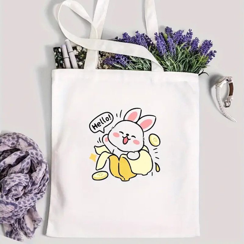 Sevimli Panda Baskılı Kanvas T - Tote Bag Canvas Print incelemesi ve fiyatı