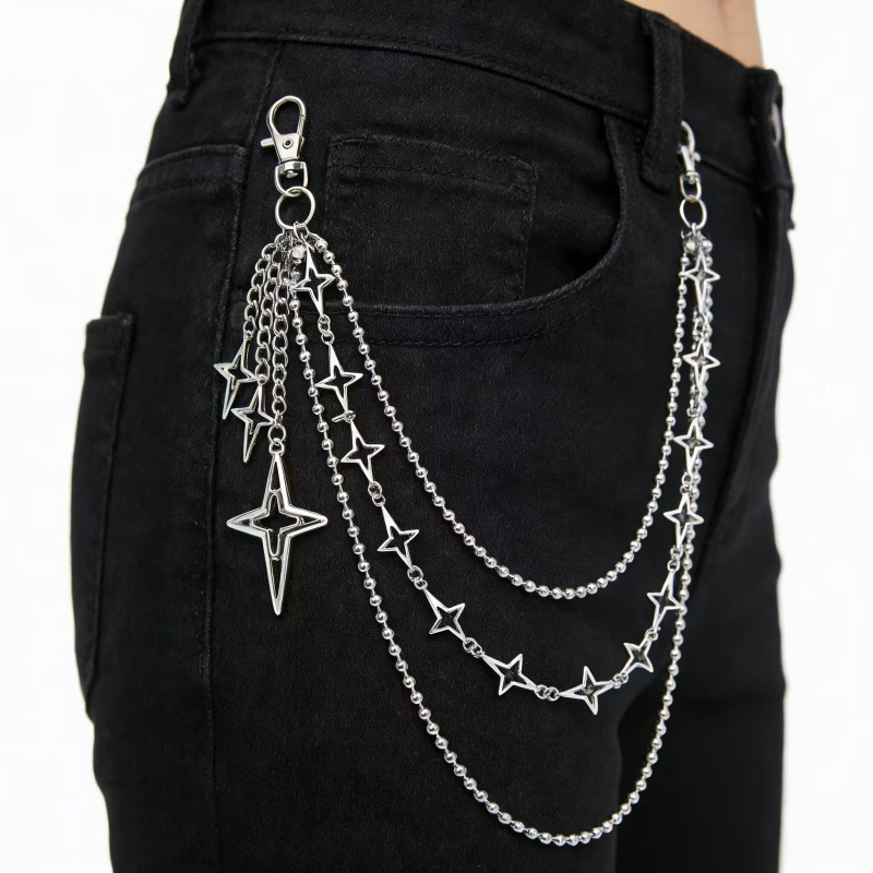 Kadın Punk Hip Hop Çok Katmanl - Street Fashion Jewelry incelemesi ve fiyatı