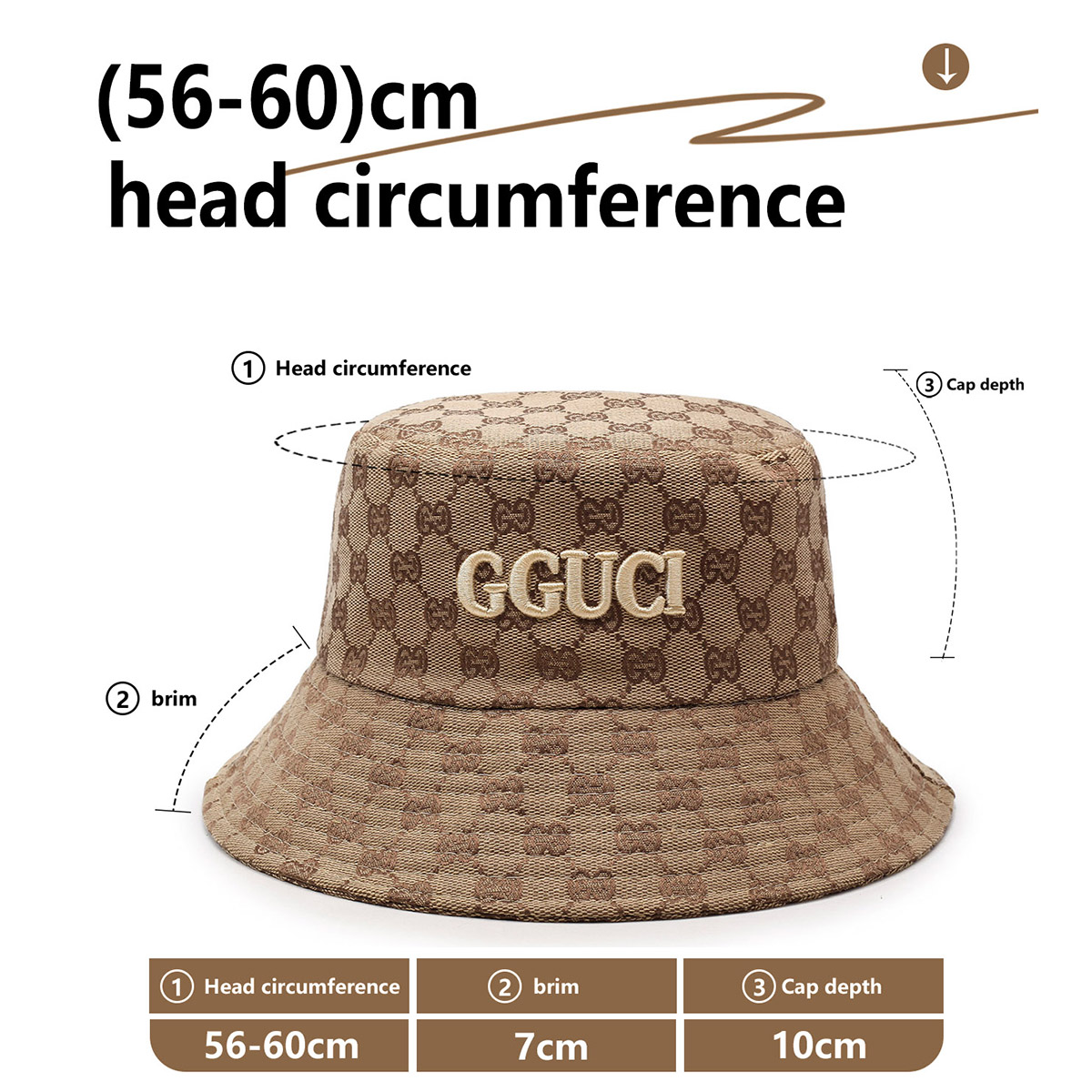 Unisex Siyah ve Beyaz İşlemeli - Bucket Hat Embroidered incelemesi ve fiyatı